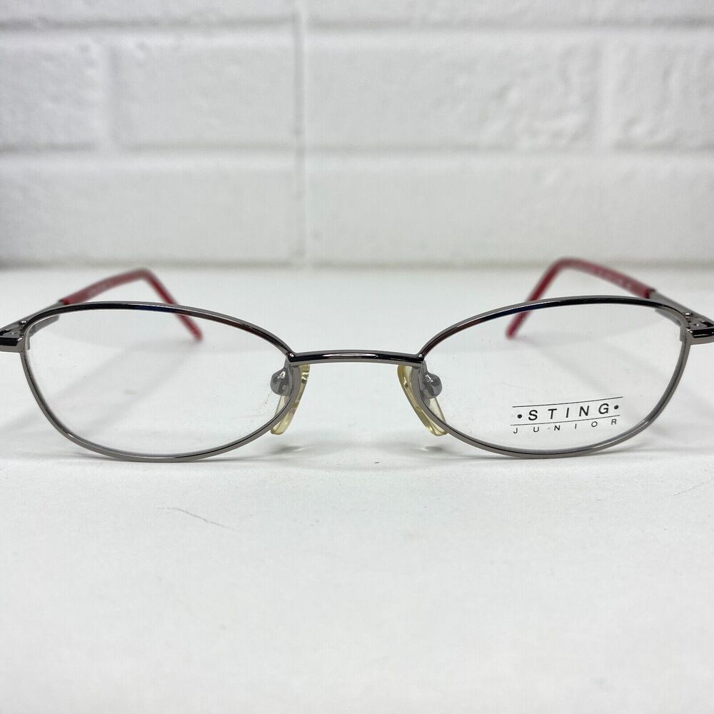 Sting Junior 328M R33 Red Eyeglasses Glasses Metal Frame 44-18-125mm‎ H2643